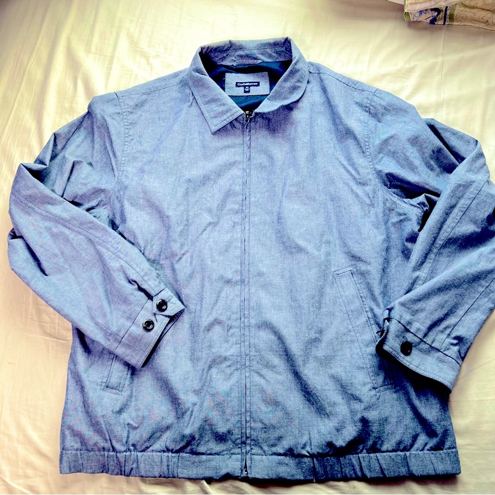 Croft & Barrow - Front-zip Long Sleeve Jacket - XL